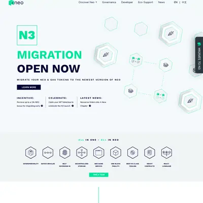 NEO startsida 2022