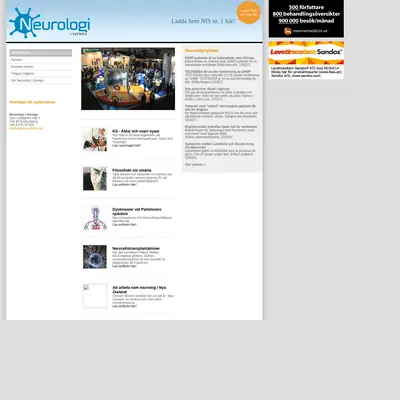 Neurologi i Sverige startsida 2013
