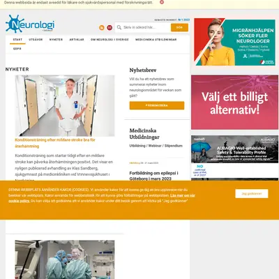 Neurologi i Sverige startsida 2023
