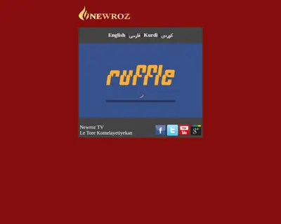 Newroz-tv startsida 2013
