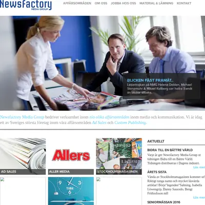 NEWSFACTORY ED startsida 2017