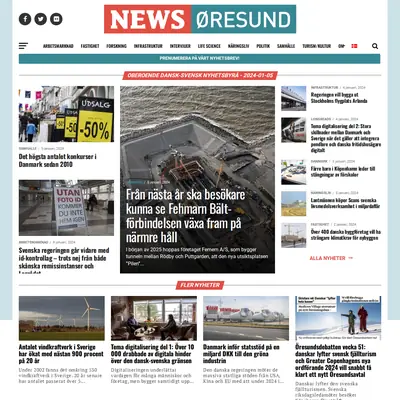 News Øresund startsida 2024