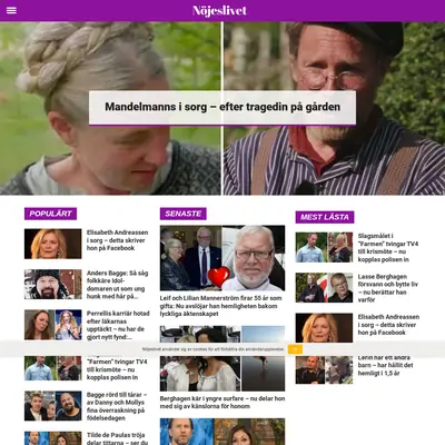 nojeslivet.se startsida 2018
