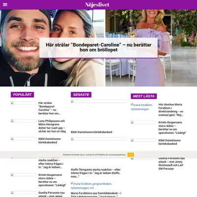 nojeslivet.se startsida 2019