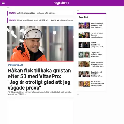 nojeslivet.se startsida 2023