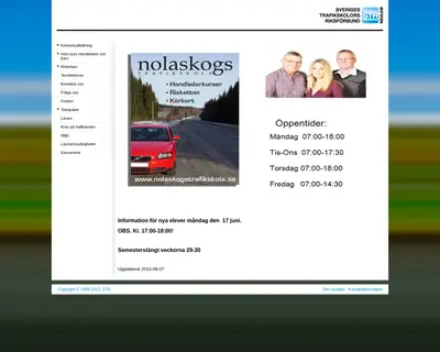 Nolaskogs startsida 2013