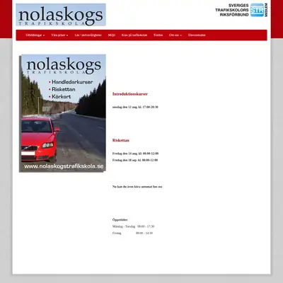 Nolaskogs startsida 2015