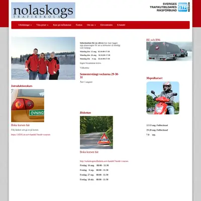 Nolaskogs startsida 2019