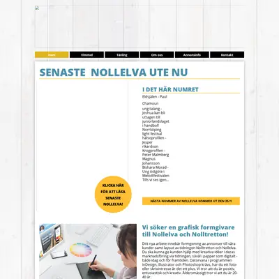 NOLLELVA startsida 2019