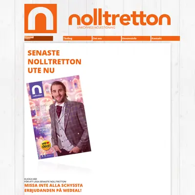TIDNINGEN 013 - NOLLTRETTON startsida 2016