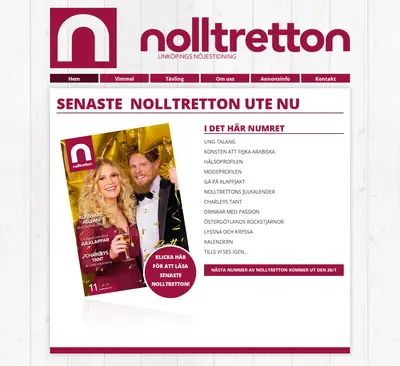 TIDNINGEN 013 - NOLLTRETTON startsida 2018