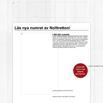TIDNINGEN 013 - NOLLTRETTON startsida 2024