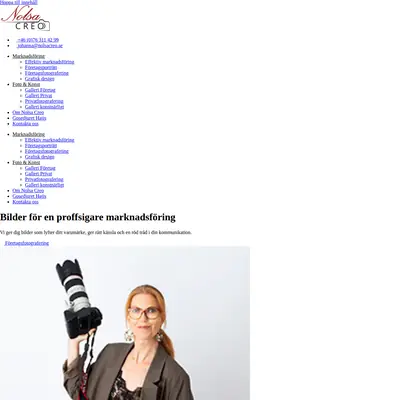 www.nolsacreo.se startsida 2026