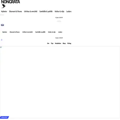 nongrata.se startsida 2024