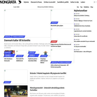 nongrata.se startsida 2026
