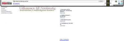 Nordanstigs Tidning startsida 2004