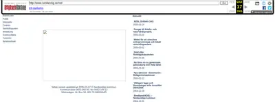 Nordanstigs Tidning startsida 2005