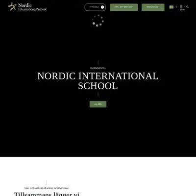 Nordic International News Center startsida 2025