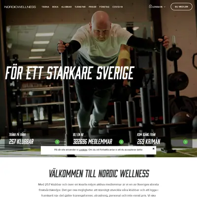 Wellness startsida 2020