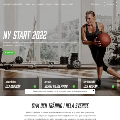 Wellness startsida 2022