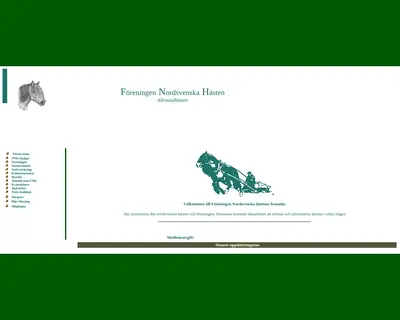 Tidningen Nordsvenska Hästen startsida 2005