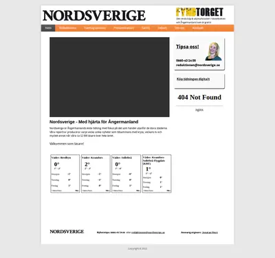 Nord-Sverige startsida 2013