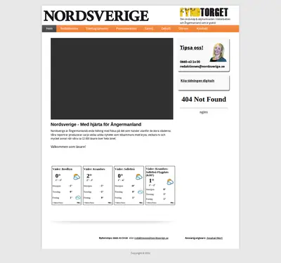 Nord-Sverige startsida 2014