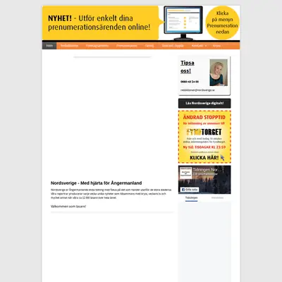 Nord-Sverige startsida 2018