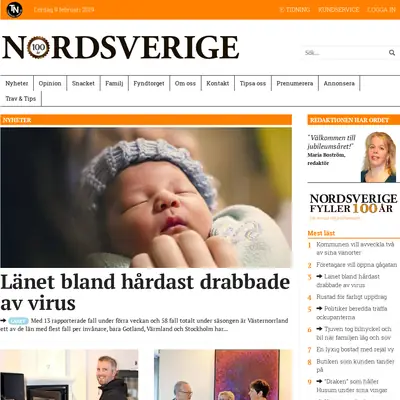 Nord-Sverige startsida 2019