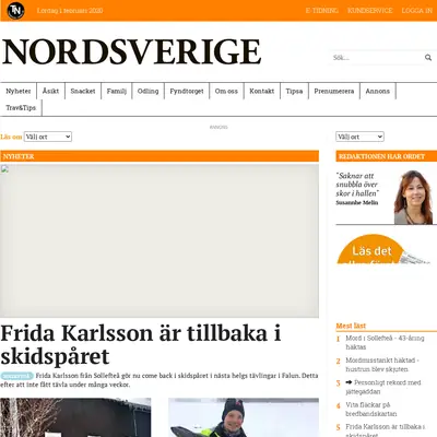 Nord-Sverige startsida 2020