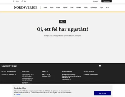 Nord-Sverige startsida 2022