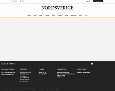 Nord-Sverige startsida 2024