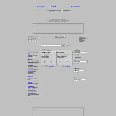 Norran startsida 1998