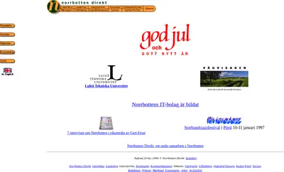 Insikt Norrbotten startsida 1996