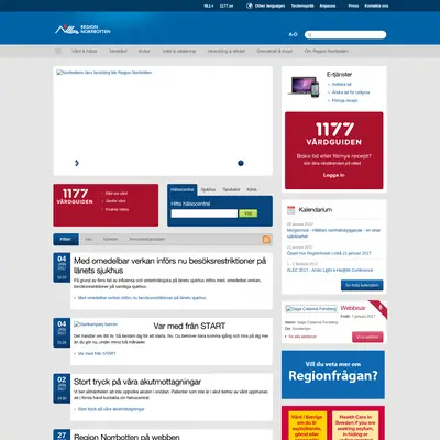 Insikt Norrbotten startsida 2017