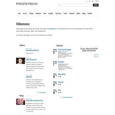 Pingst NKPG startsida 2015