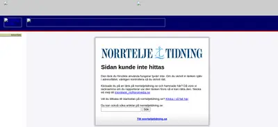 www.norrteljetidning.se startsida 2001