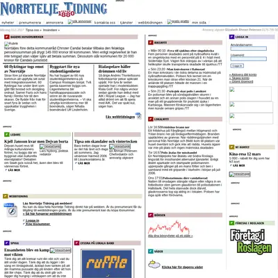 www.norrteljetidning.se startsida 2007