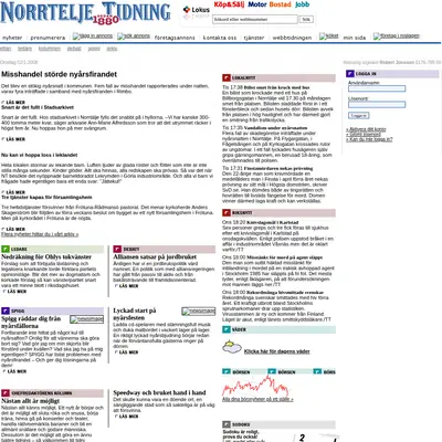 www.norrteljetidning.se startsida 2008