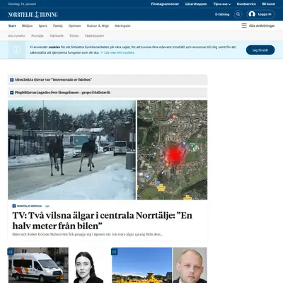 www.norrteljetidning.se startsida 2021