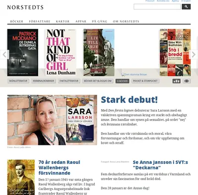 Norstedts Vänner startsida 2015