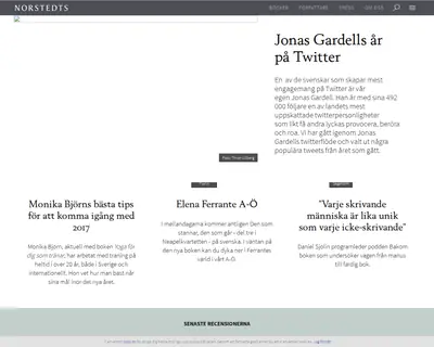 Norstedts Vänner startsida 2017