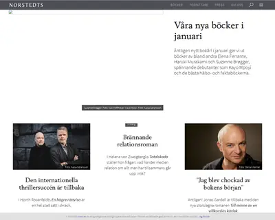 Norstedts Vänner startsida 2019