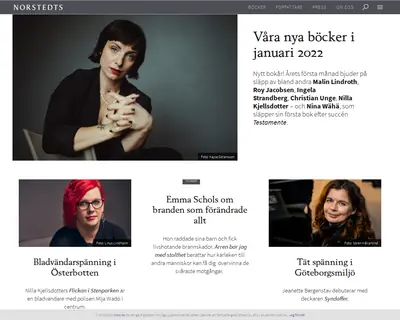 Norstedts Vänner startsida 2022