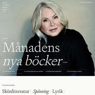Norstedts Vänner startsida 2024