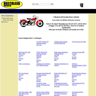 Nostalgia startsida 2015