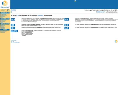 www.notisum.se startsida 2000