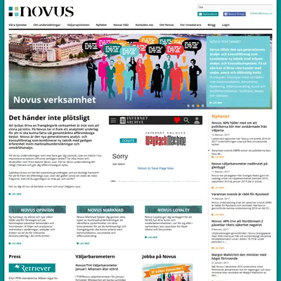 novus.se startsida 2017