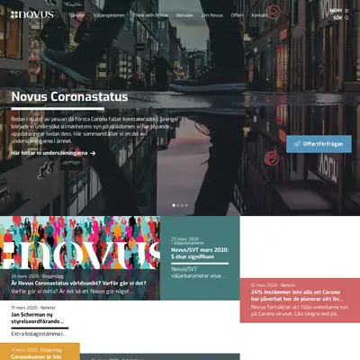 novus.se startsida 2020