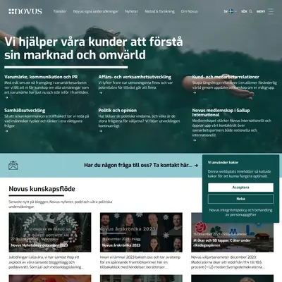novus.se startsida 2024